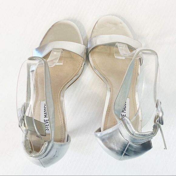 Steve Madden ”Born “ Ankle Strap Heels Sz 7.5 - Picture 6 of 8